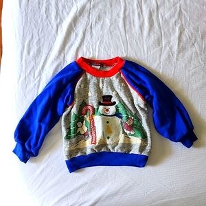 Vintage toddler Christmas sweater